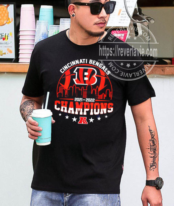 Cincinnati Bengals Champions AFC 2022 NFL Conference Championship T-Shirt