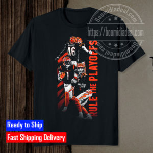Cincinnati Bengals Rule The Playoffs 2022 Divisional Round Champions Unisex T-Shirt