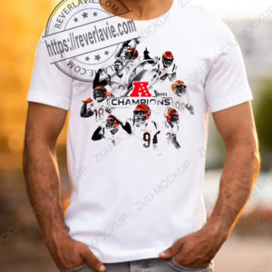 Cincinnati Bengals Team Champions 2021 2022 AFC Conference Championship T-Shirt