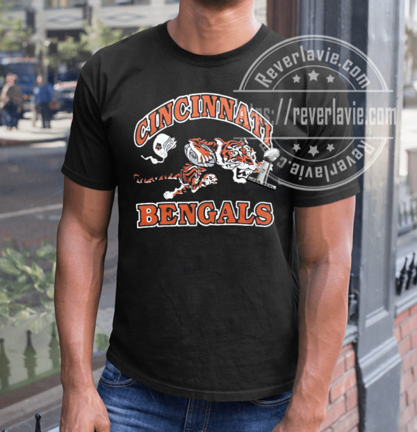 Cincinnati Bengals Tiger Trophy Champions Super Bowl 2022 Champions Classic T-Shirt