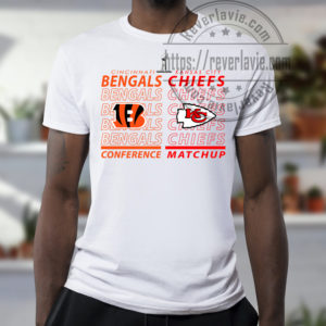 Cincinnati Bengals Vs Kansas City Chiefs 2022 AFC Conference Championship Super Bowl T-Shirt
