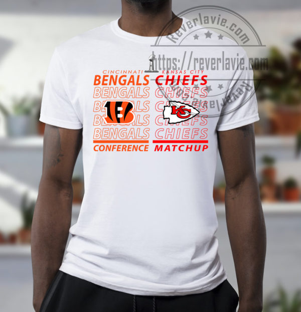 Cincinnati Bengals Vs Kansas City Chiefs 2022 AFC Conference Championship Super Bowl T-Shirt
