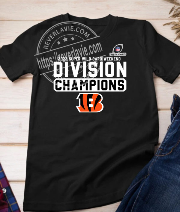 Cincinnati Bengals Winners 2021 2022 Super Wild Card NFL Divisional T-Shirt