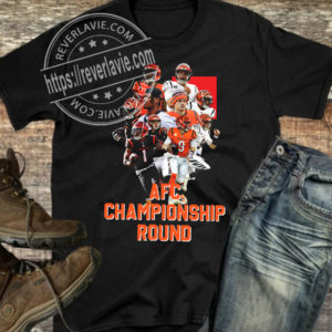 Cincinnati Bengals Winners 2022 AFC Championship Round Unisex T-Shirt