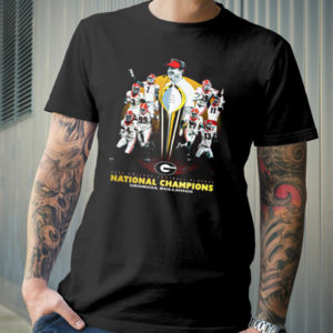 Coach For Georgia Bulldogs Team 2022 College Football Playoff National Champions T-Shirt