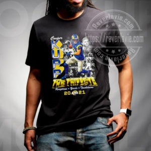 Cooper Kupp The Trifecta 2021 2022 Los Angeles Rams Divisional Round Champions T-Shirt