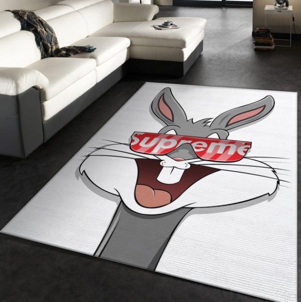 Dapper Bunny Supreme Rug Fashion Brand Rug Home Decor Floor Decor
