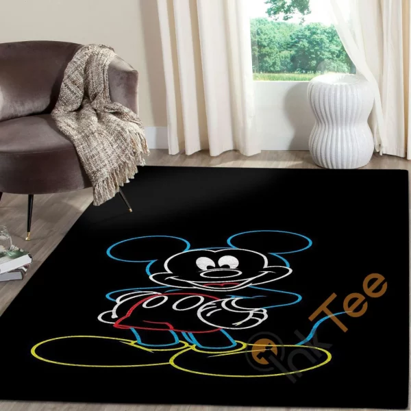 Disney Mickey Mouse Area Rug Home Decor