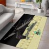 Dragon Minecraft Bedroom Area Rug Design