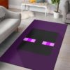 Drowned Head Minecraft Bedroom Area Rug Design