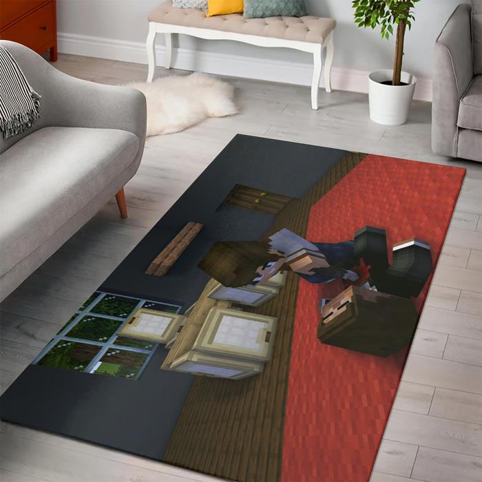 First Mission Minecraft Bedroom Area Rug Design First Mission Minecraft Bedroom Area Rug Design