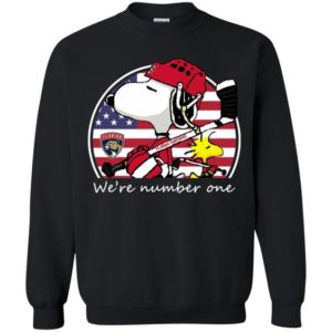 Florida Panthers Hockey Woodstock And Snoopy Sweatshirt