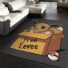 Rayquaza Ultra Universe Blue Pokemon Rug Home Decor