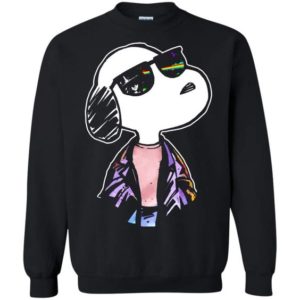 Funny Joe Cool Im In Pink Floyd Style Snoopy Sweatshirt