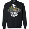 Happiness Is Listening To The Beatles Snoopy Sweatshirt