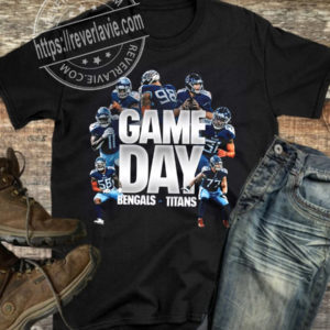 Game Day Cincinnati Bengals Vs Tennessee Titans 2022 Divisional Round T-Shirt