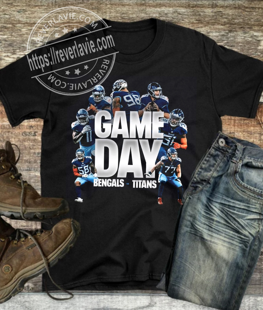 Game Day Cincinnati Bengals Vs Tennessee Titans 2022 Divisional Round T-Shirt Game Day Cincinnati Bengals Vs Tennessee Titans 2022 Divisional Round T-Shirt