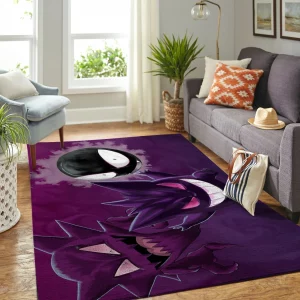 Gastly Haunter Gengar Evolution Pokemon Rug Home Decor