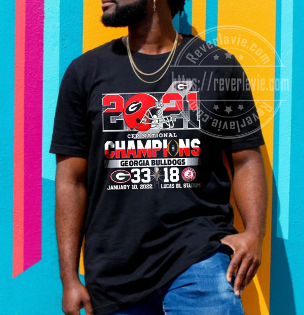 Georgia Bulldogs 2021 2022 CFP National Champions Classic T-Shirt