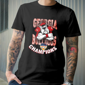 Georgia Bulldogs Champions 2021 2022 Orange Bowl New Design T-Shirt