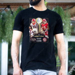 Georgia Bulldogs Vs Alabama Crimson Tide 2022 National Championship T-Shirt