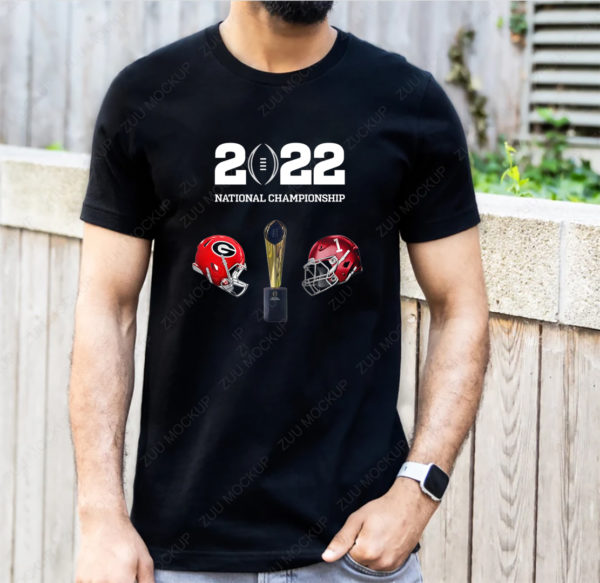 Georgia Bulldogs Vs Alabama Crimson Tide CFP 2022 National Championship T-Shirt