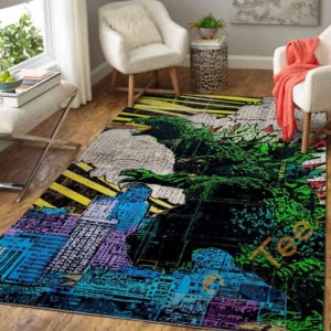 Godzilla Comic Art Rug Home Decor