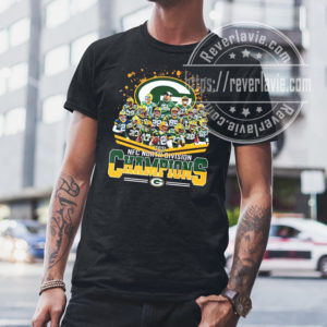 Green Bay Packers Team NFC North Division 2021 Champions T-Shirt