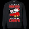 Happiness Is Listening To The Beatles Snoopy Sweatshirt