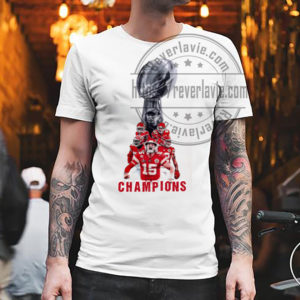 Kansas City Chiefs 2022 Super Bowl Championship Trophy T-Shirt