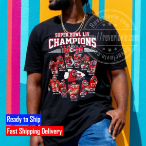 Kansas City Chiefs 2022 Super Bowl LIV Champions T-Shirt