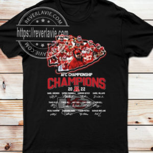 Kansas City Chiefs AFC Championship 2022 NFL T-Shirt