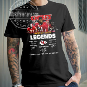 Kansas City Chiefs Legends Signatures Fan Gifts T-Shirt
