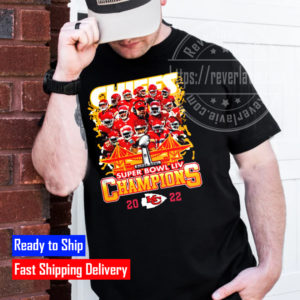 Kansas City Chiefs Super Bowl Champions 2021 2022 New Design T-Shirt