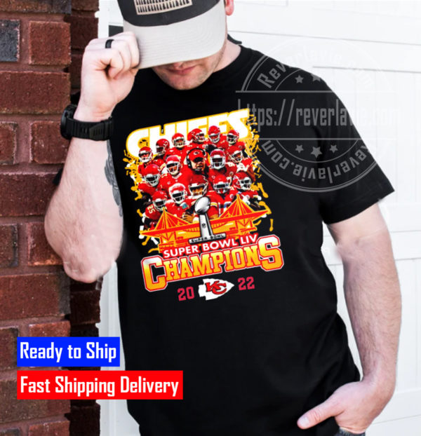 Kansas City Chiefs Super Bowl Champions 2021 2022 New Design T-Shirt
