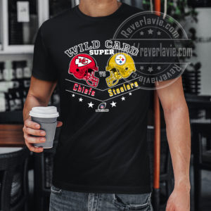 Kansas City Chiefs Vs Pittsburgh Steelers 2021-2022 Super Wild Card T-Shirt