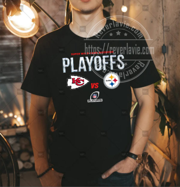 Kansas City Chiefs Vs Pittsburgh Steelers 2022 Super Wild Card Playoffs T-Shirt