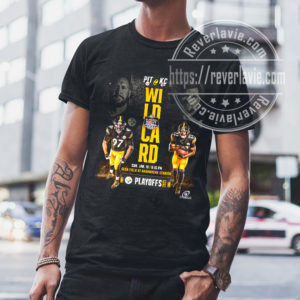 Kansas City Chiefs Vs Pittsburgh Steelers Super Wild Card Playoffs 2021-2022 T-Shirt
