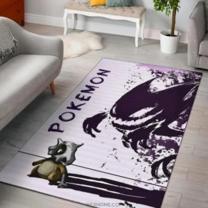 Karakara With Danger Gengar Power Pokemon Rug Home Decor