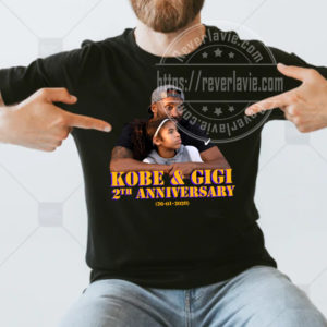 Kobe And Gigi Bryant 2th Anniversary T-Shirt