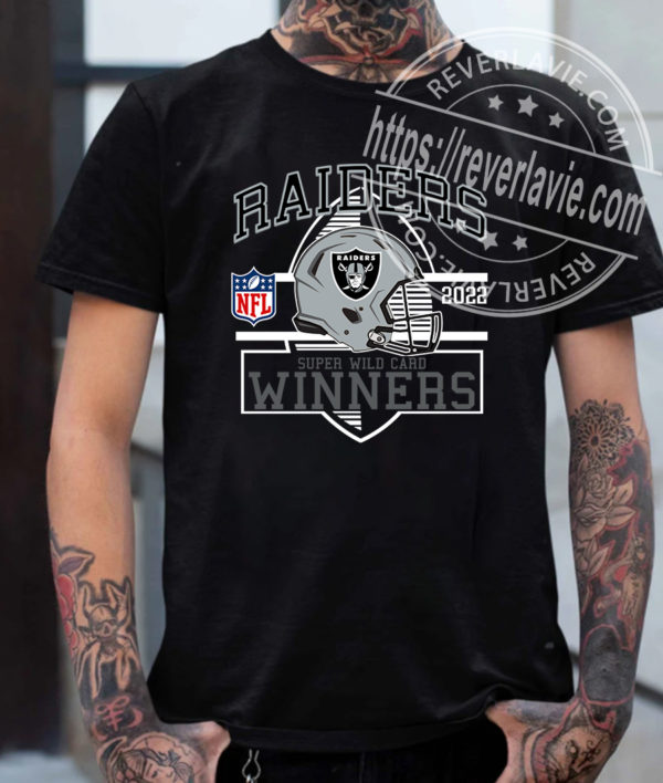 Las Vegas Raiders 2022 Super Wild Card Winnern NFL Divisional T-Shirt