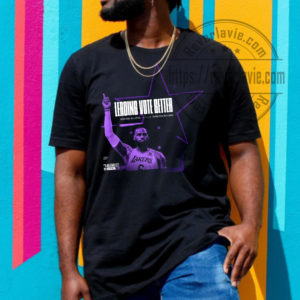 Leading Vote Getters LeBron James Lakers NBA All Start 2022 T-Shirt