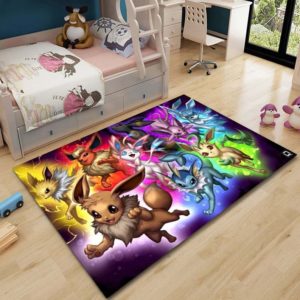 Legendary Pokemon Team Rug Home Decor