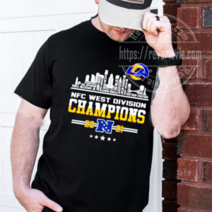 Los Angeles Rams 2021 2022 NFC West Division Champions T-Shirt