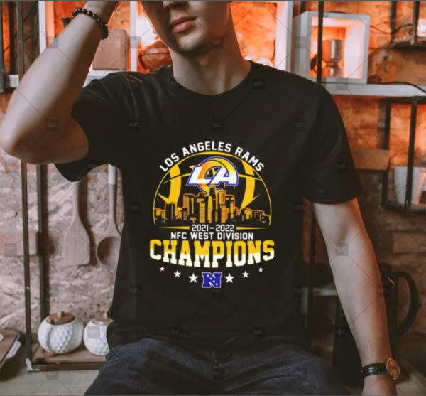 Los Angeles Rams 2022 NFC West Division Champions Unisex T-Shirt