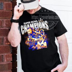 Los Angeles Rams 2022 Super Bowl Champions Fan Gifts T-Shirt