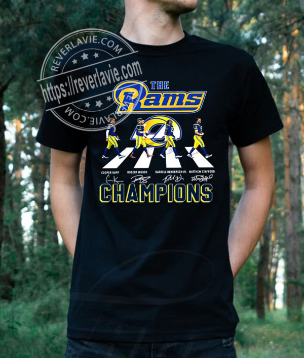 Los Angeles Rams Champions 2022 NFC Signature T-Shirt