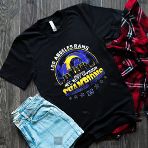 Los Angeles Rams Champions 2022 NFC West Division Fan Gifts T-Shirt