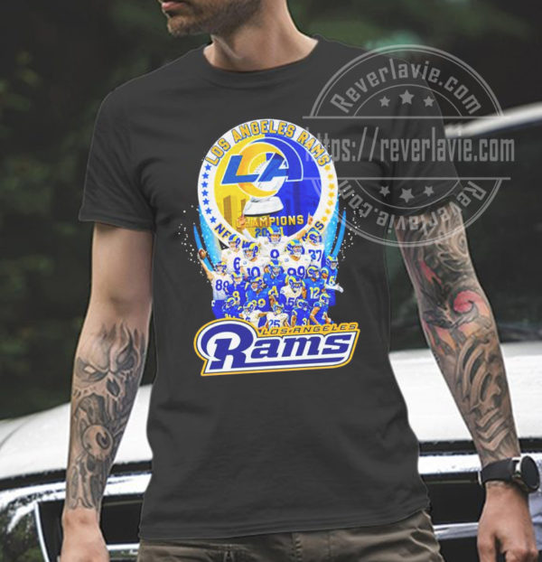 Los Angeles Rams Champions 2022 NFC West Divisional Round Winner T-Shirt
