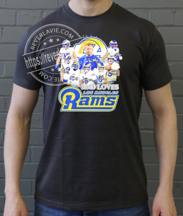 Los Angeles Rams Team NFC Conference Championship T-Shirt